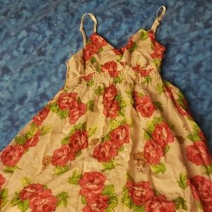 Derek Heart Floral Lightweight Cotton Dress  XL
